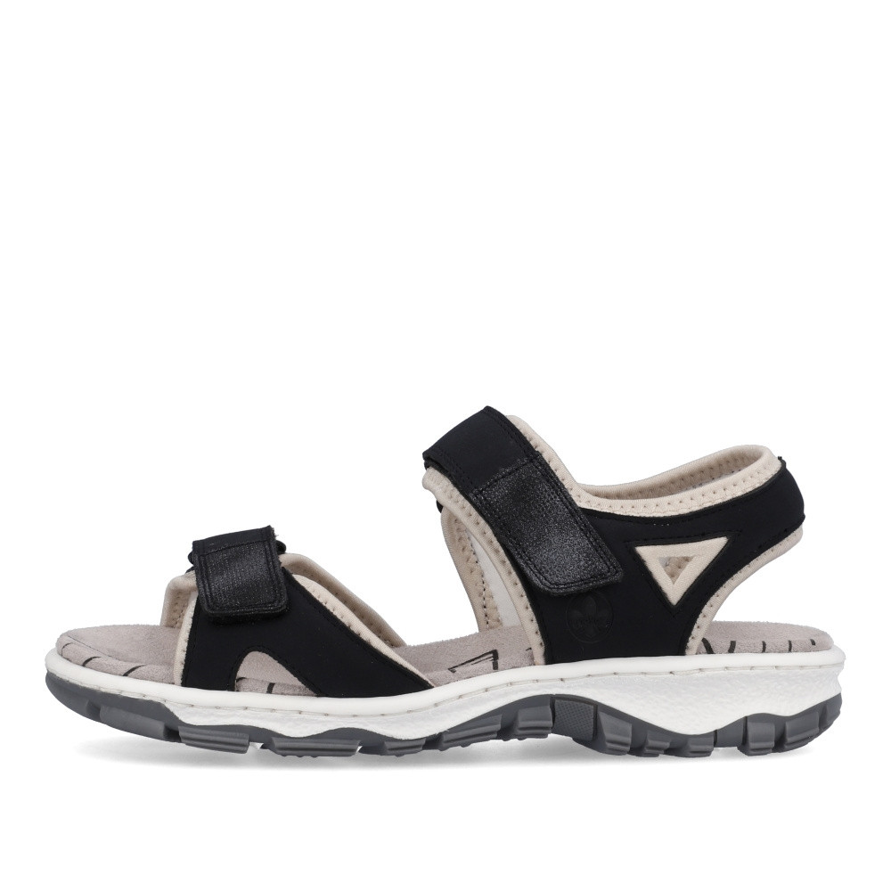 detail Dámské sandály RIEKER 68891-14 modrá S4