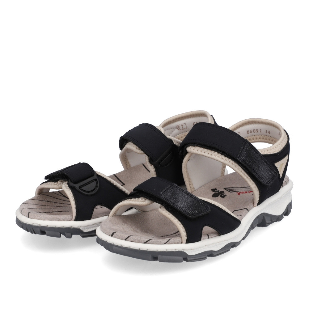 detail Dámské sandály RIEKER 68891-14 modrá S4