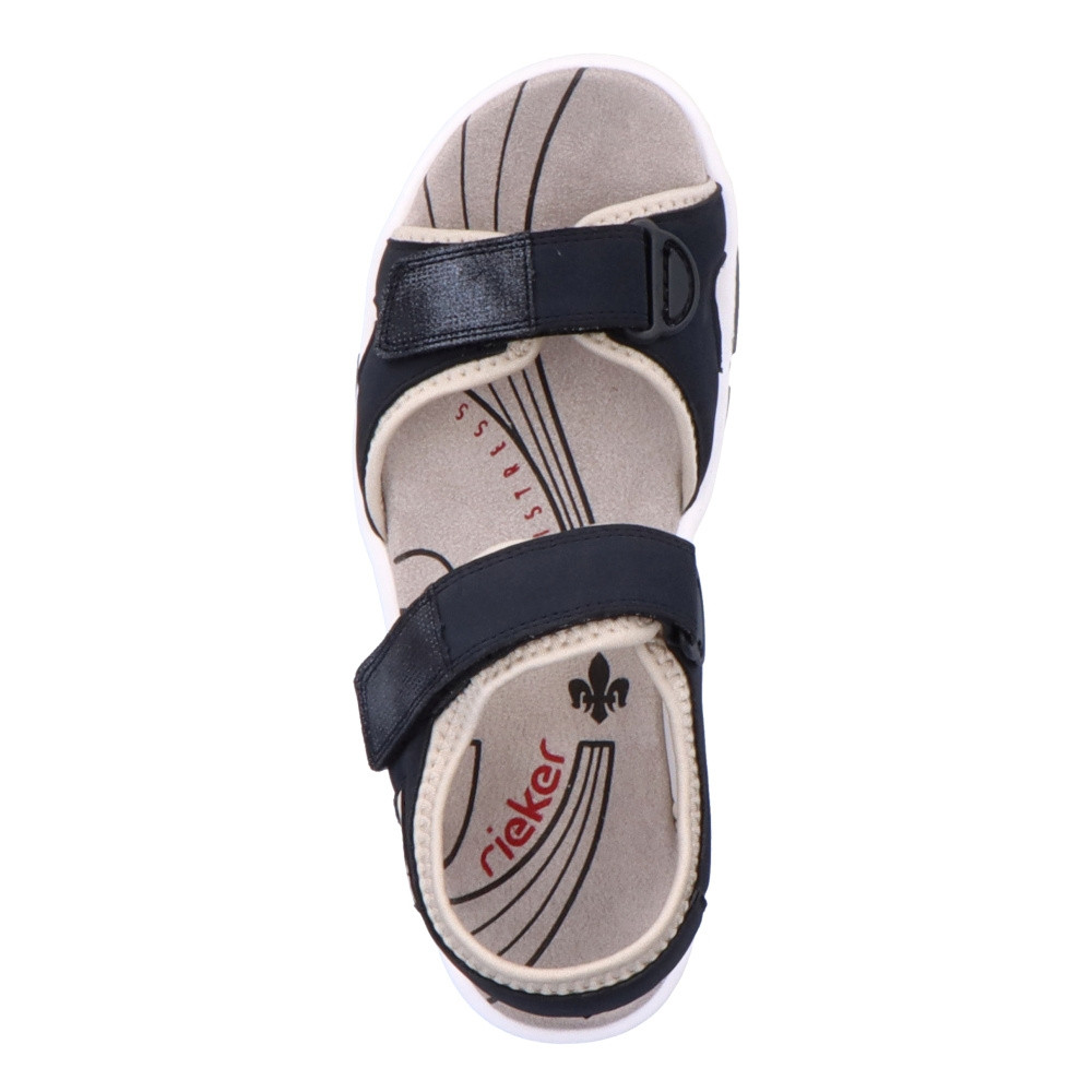 detail Dámské sandály RIEKER 68891-14 modrá S4