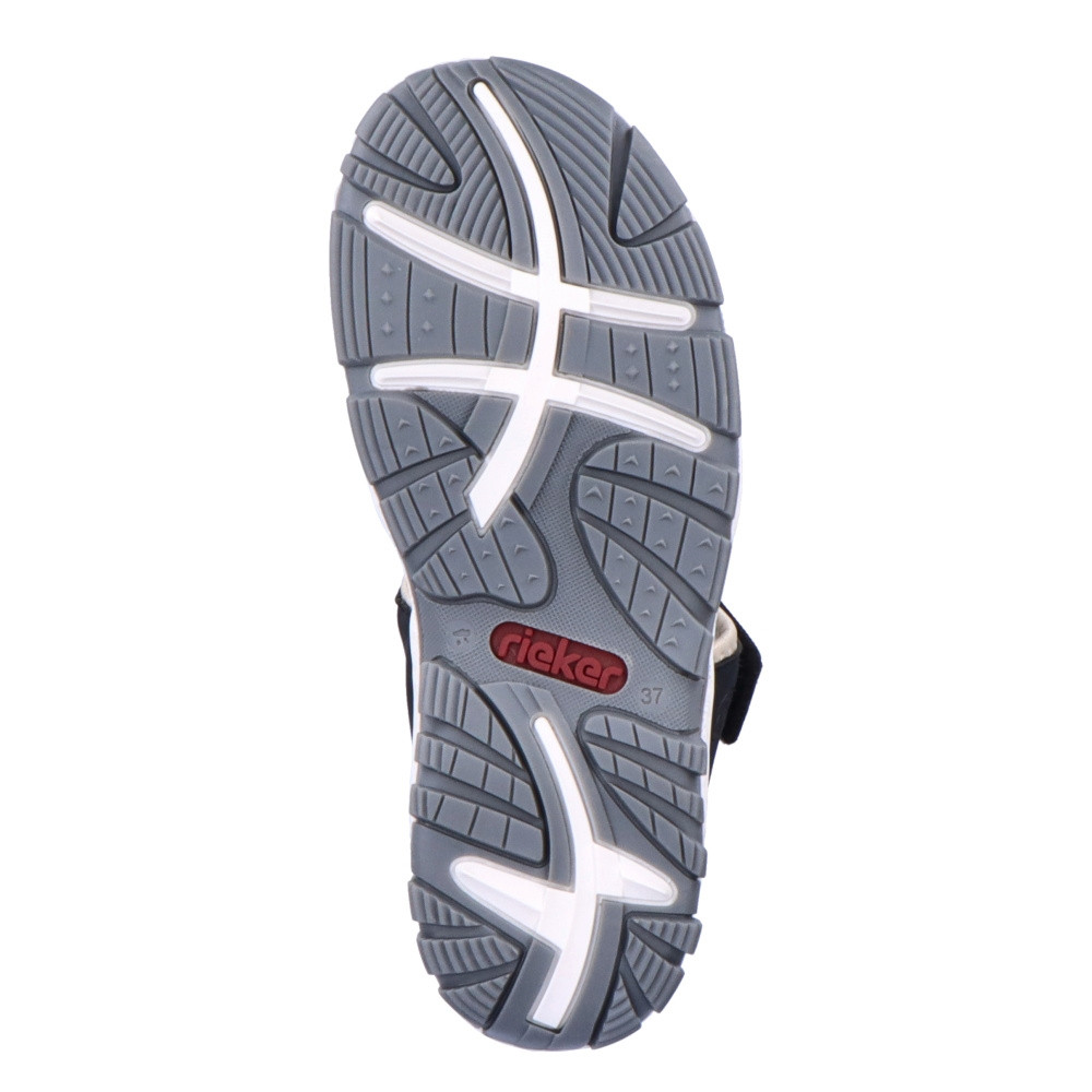 detail Dámské sandály RIEKER 68891-14 modrá S4