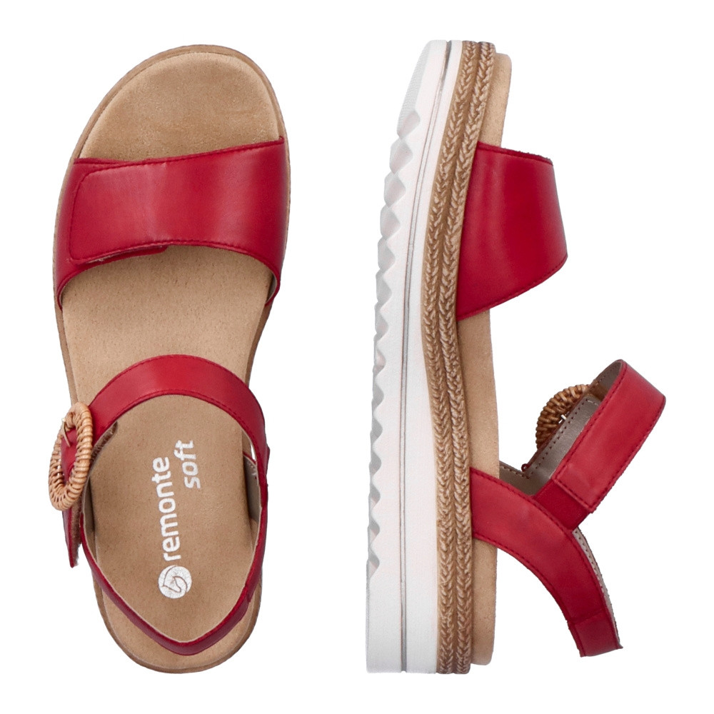 detail Dámské sandály REMONTE RIE-10202188-S3 červená