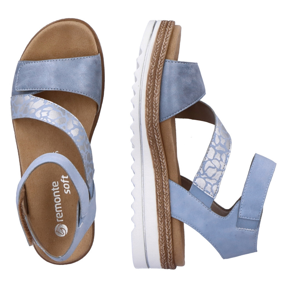 detail Dámské sandály REMONTE RIE-10202191-S3 modrá