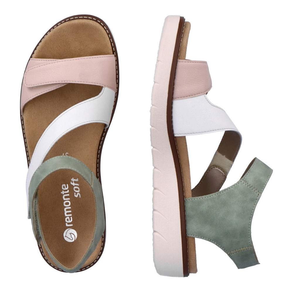 detail Dámské sandály REMONTE RIE-10202208-S3 zelená