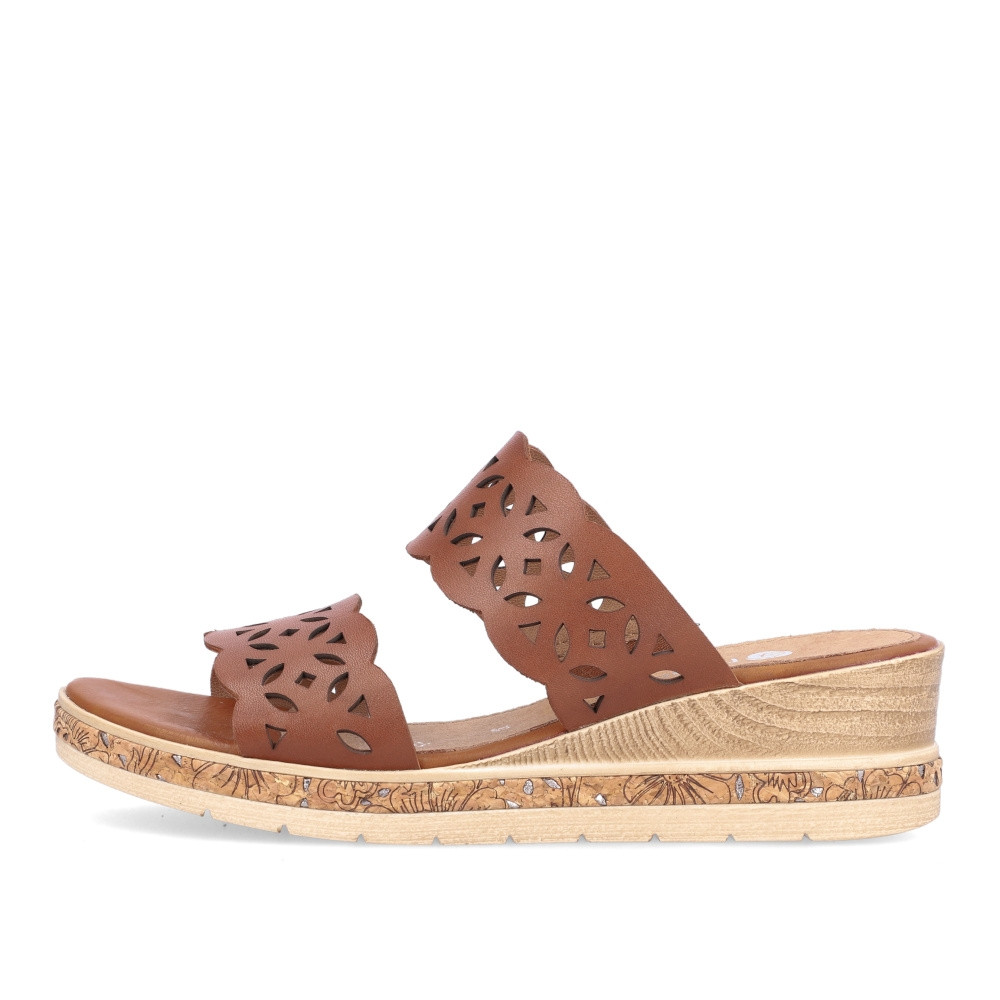 detail Dámské nazouváky REMONTE D3065-24 hnědá S3