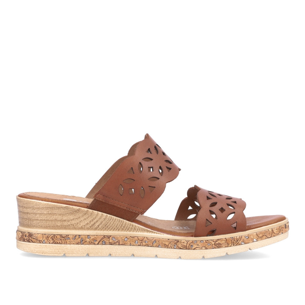 detail Dámské nazouváky REMONTE D3065-24 hnědá S3