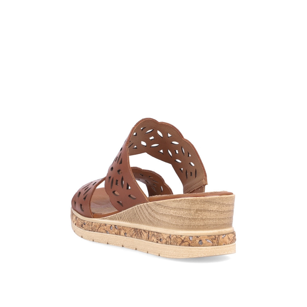 detail Dámské nazouváky REMONTE D3065-24 hnědá S3