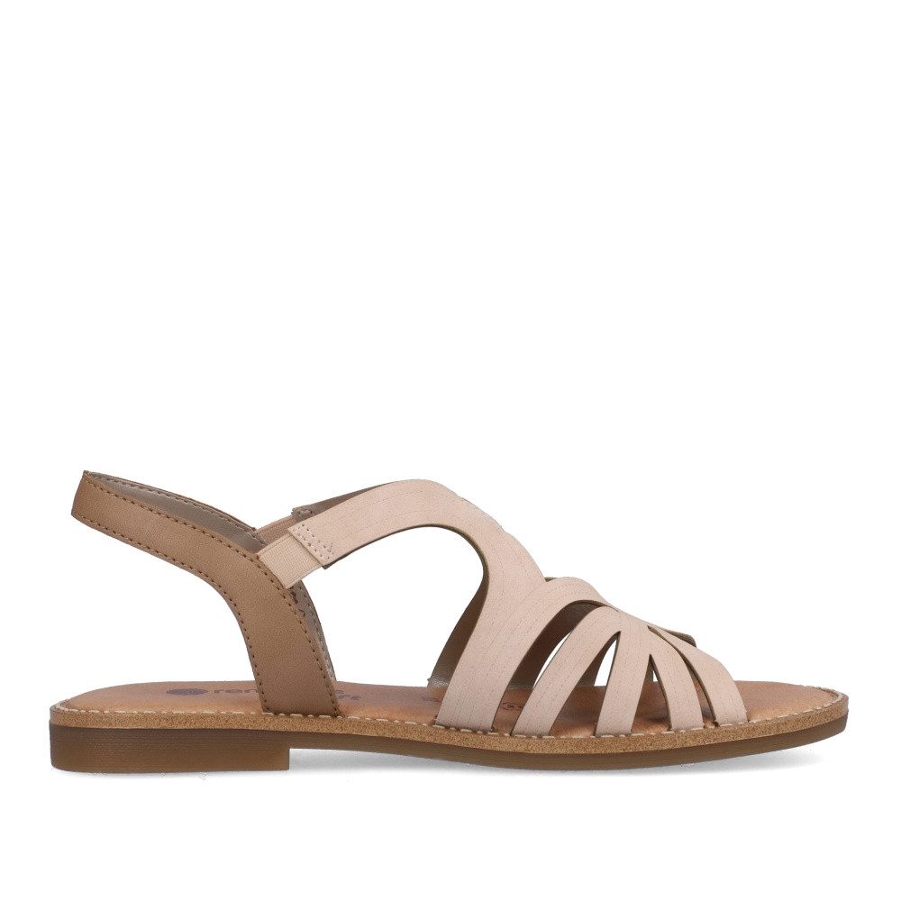 detail Dámské sandály REMONTE D3659-31 béžová S3