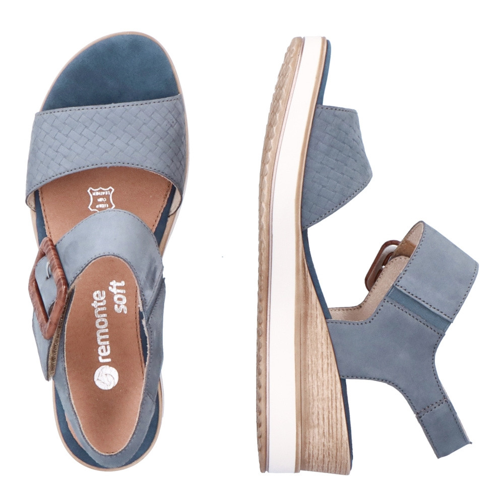 detail Dámské sandály REMONTE RIE-10202228-S3 modrá