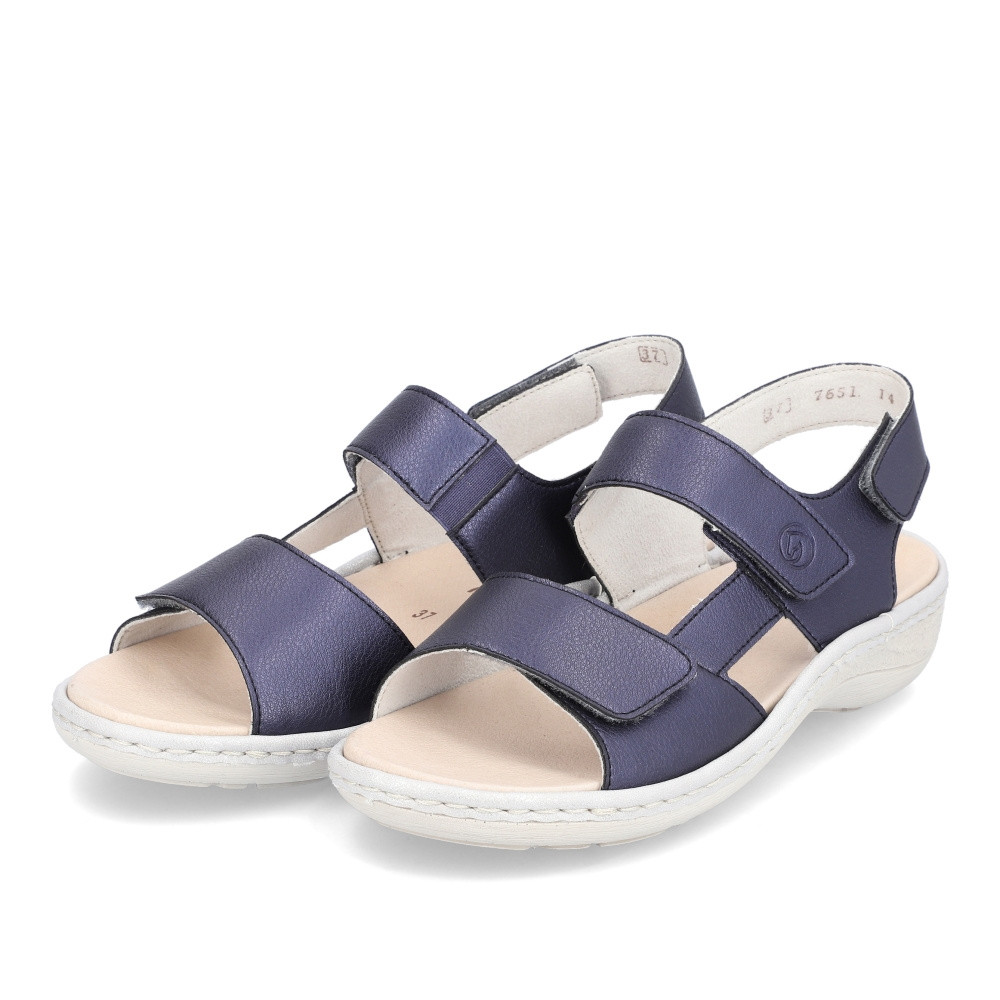 detail Dámské sandály REMONTE D7651-14 modrá S3