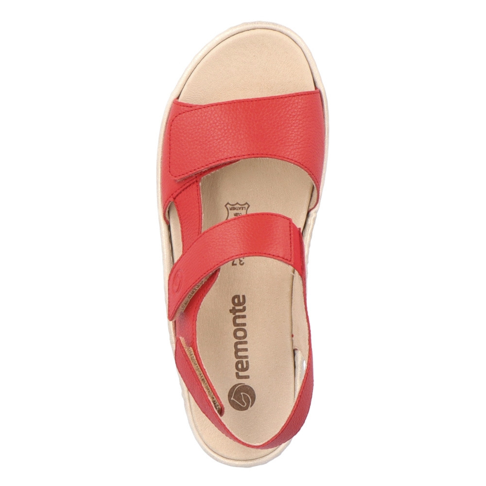 detail Dámské sandály REMONTE RIE-10202236-S3 červená