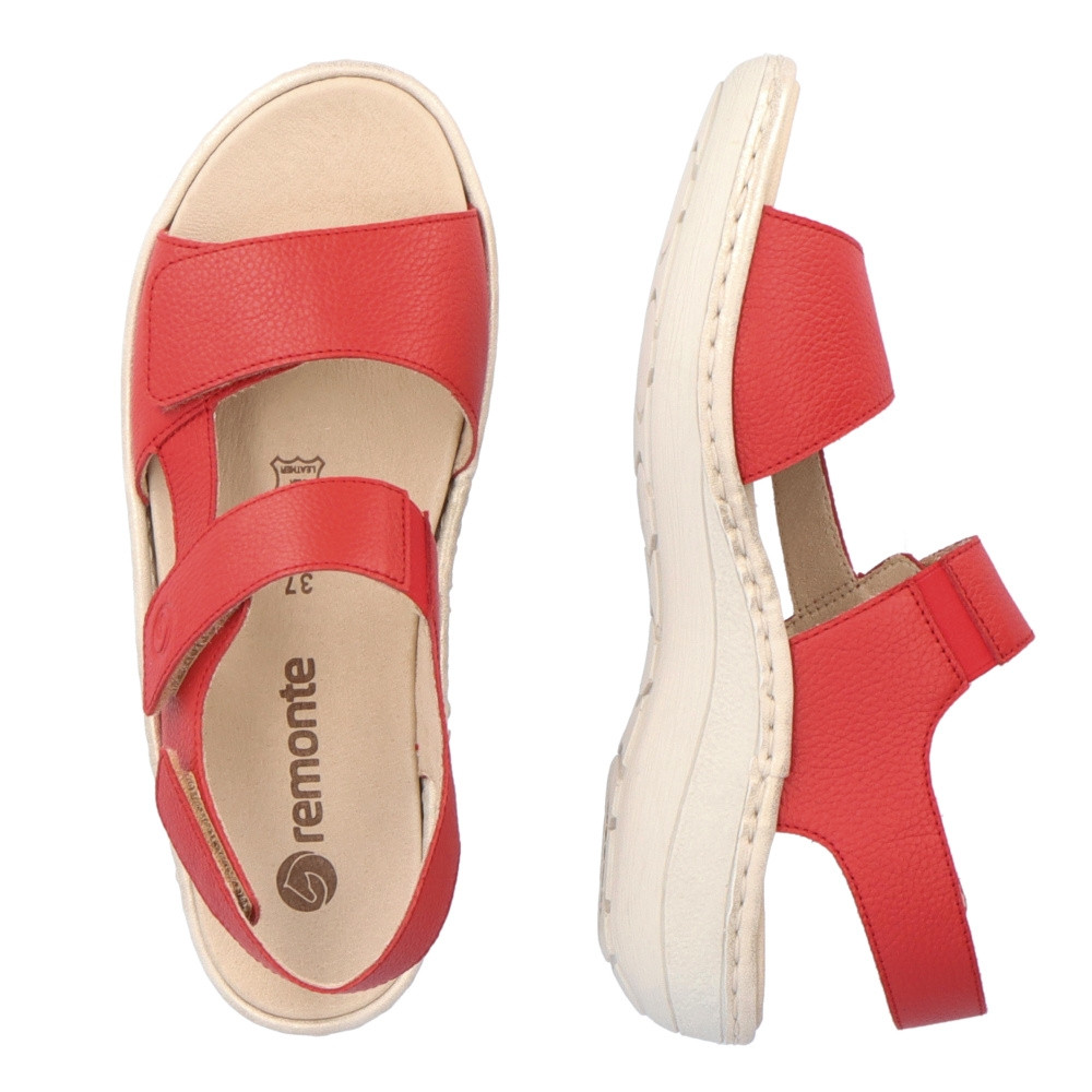 detail Dámské sandály REMONTE RIE-10202236-S3 červená
