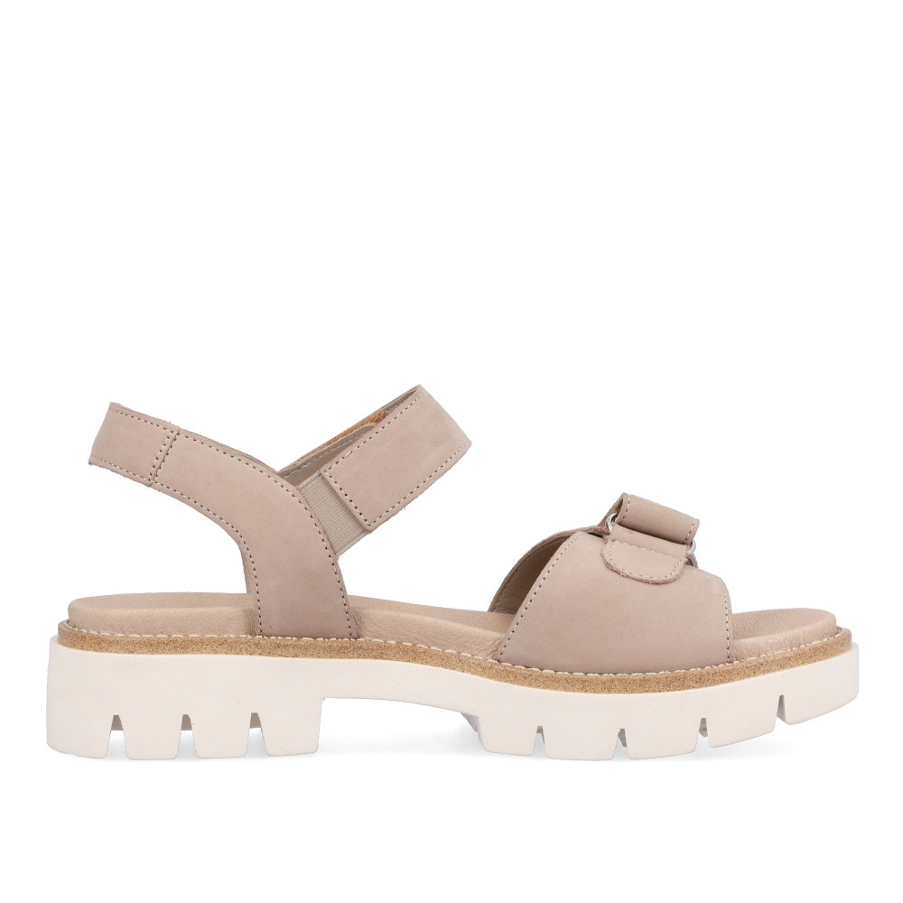 detail Dámské sandály REMONTE D7955-40 béžová S4