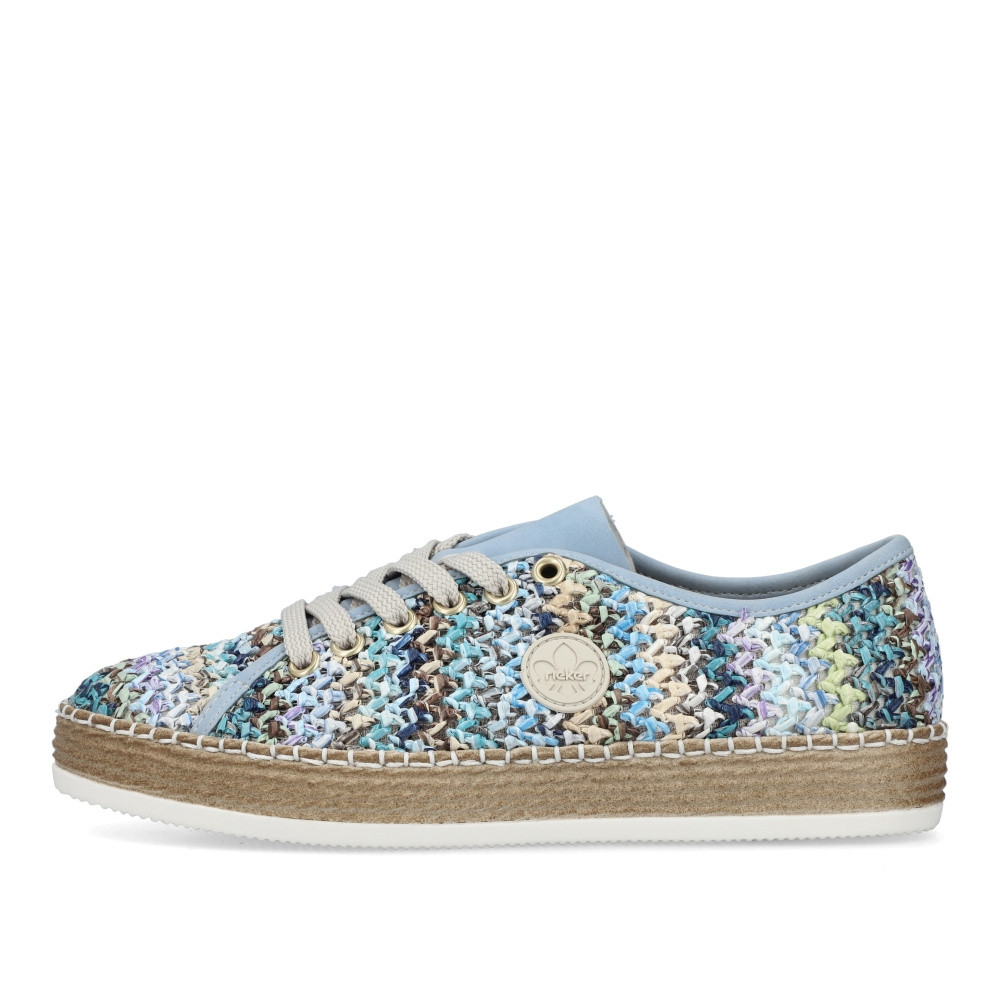 detail Dámské polobotky RIEKER RIE-10202251-S3 modrá