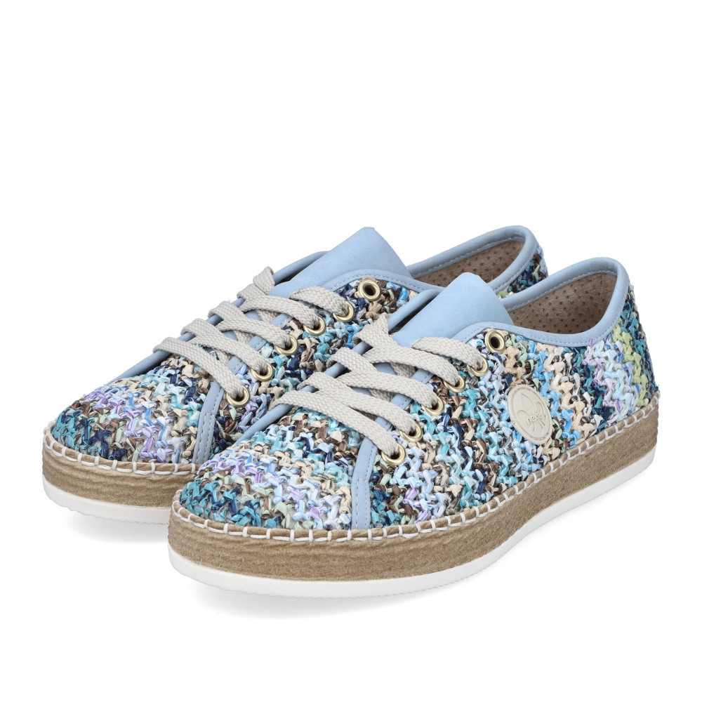 detail Dámské polobotky RIEKER RIE-10202251-S3 modrá