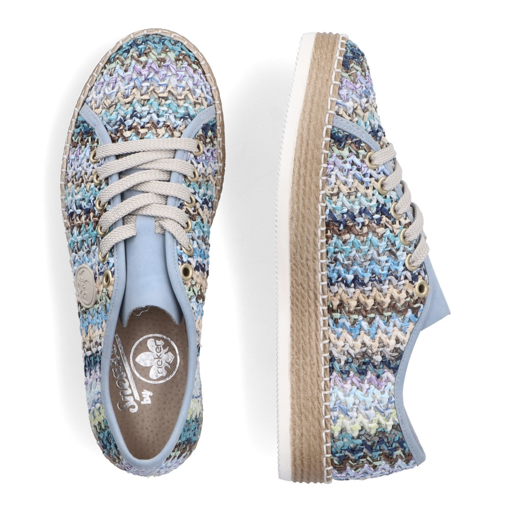 detail Dámské polobotky RIEKER RIE-10202251-S3 modrá