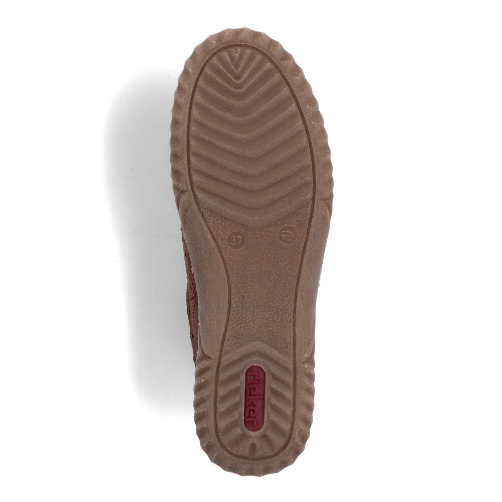 detail Dámské mokasíny RIEKER N0967-22 hnědá S4