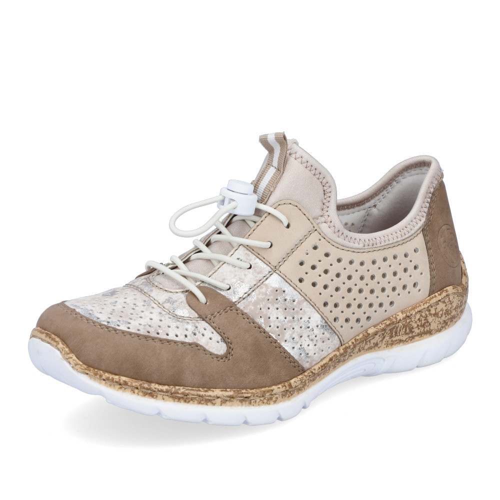 detail Dámské tenisky RIEKER RIE-10202267-S3 béžová