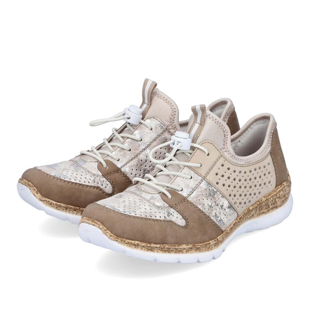 detail Dámské tenisky RIEKER RIE-10202267-S3 béžová