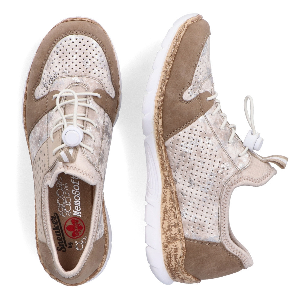 detail Dámské tenisky RIEKER RIE-10202267-S3 béžová