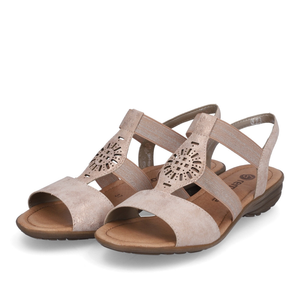 detail Dámské sandály REMONTE R3666-31 růžová S3