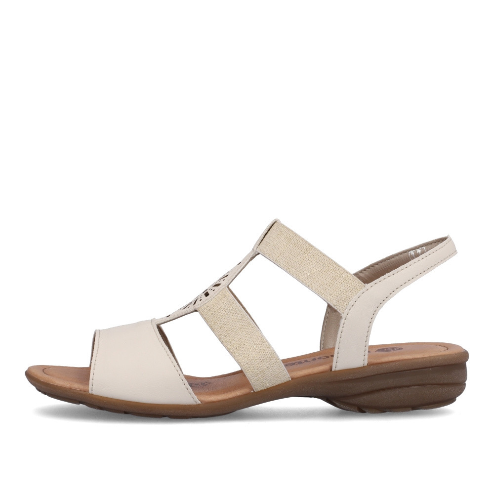 detail Dámské sandály REMONTE R3666-60 béžová S3