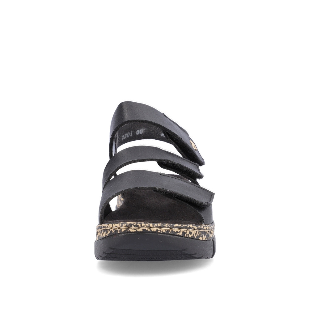 detail Dámské sandály RIEKER V2301-00 černá S5