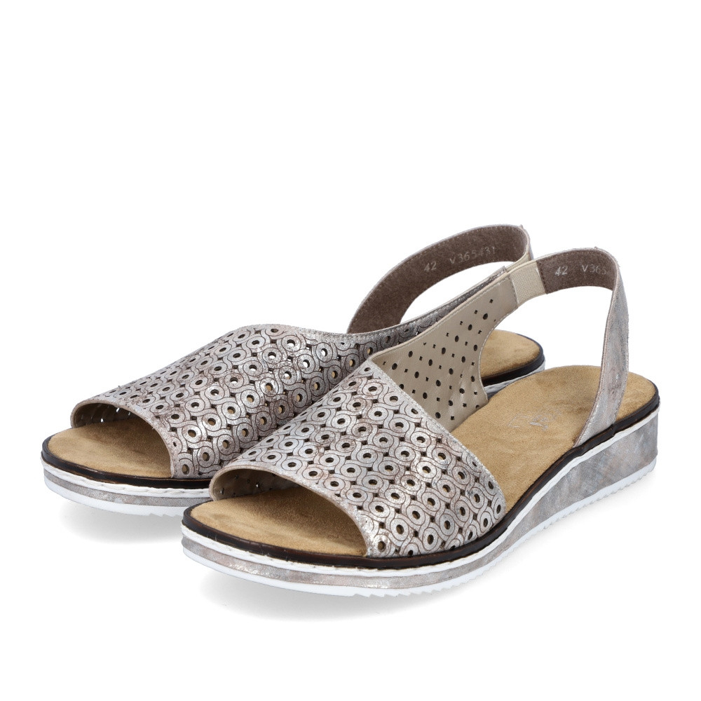 detail Dámské sandály RIEKER RIE-10202315-S3 růžová