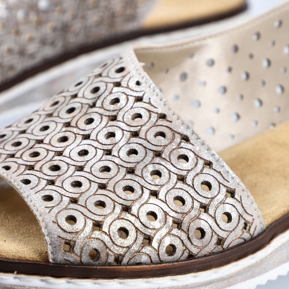 detail Dámské sandály RIEKER RIE-10202315-S3 růžová