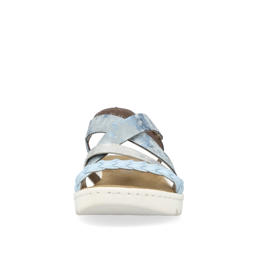 detail Dámské sandály RIEKER V4663-12 modrá S3