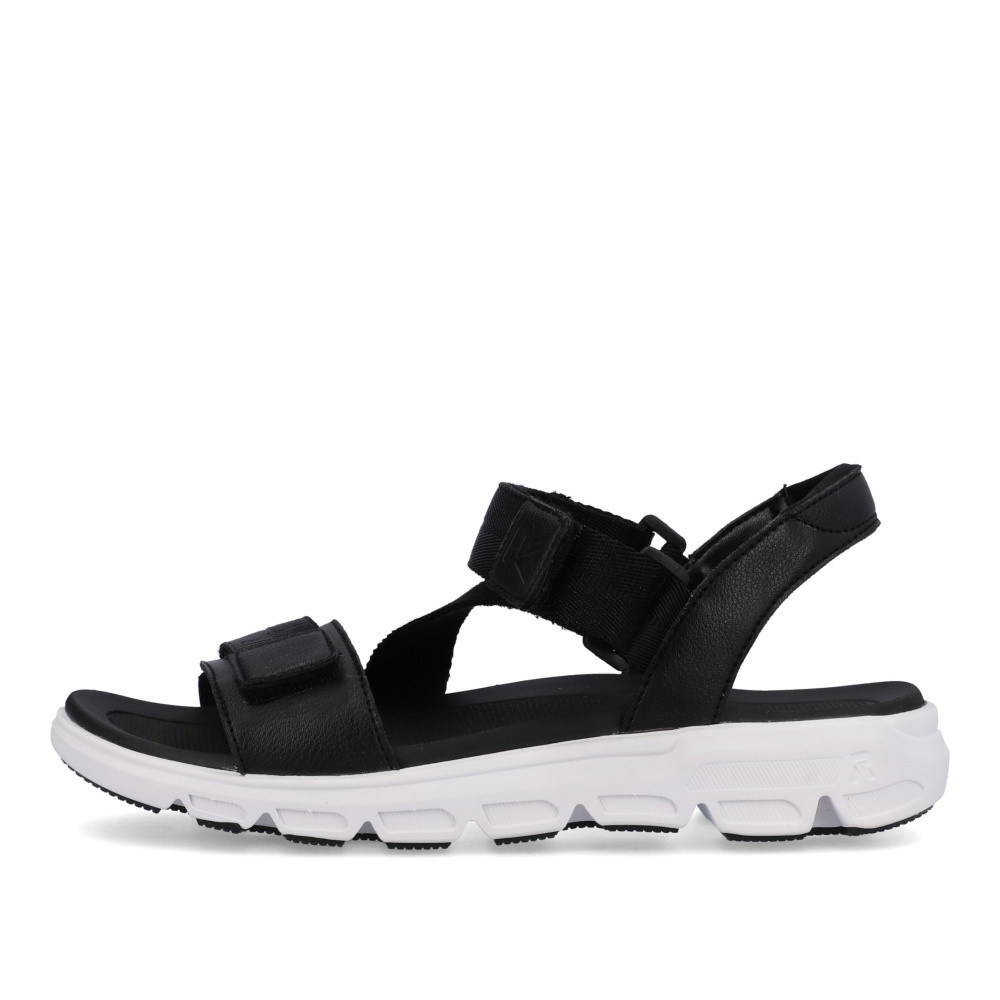 detail Dámské sandály RIEKER REVOLUTION V8406-00 černá S3