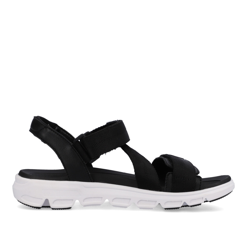 detail Dámské sandály RIEKER REVOLUTION V8406-00 černá S3