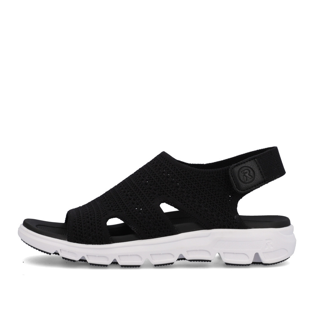 detail Dámské sandály RIEKER RIE-10202328-S3 černá