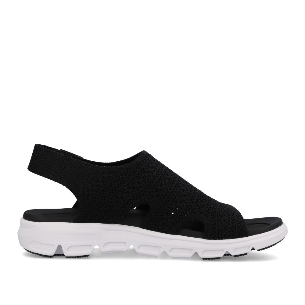 detail Dámské sandály RIEKER RIE-10202328-S3 černá