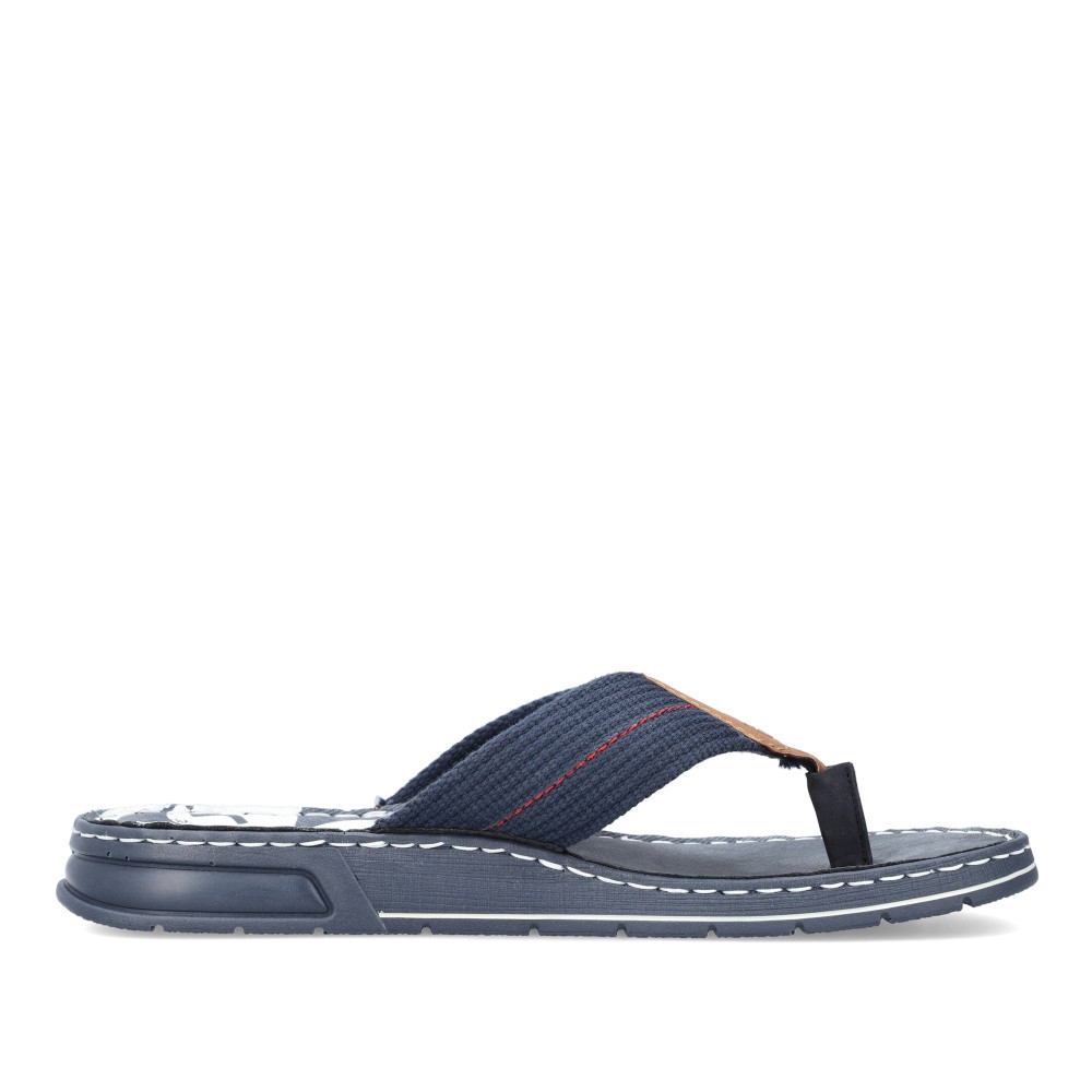 detail Pánské žabky RIEKER RIE-10202349-S3 modrá