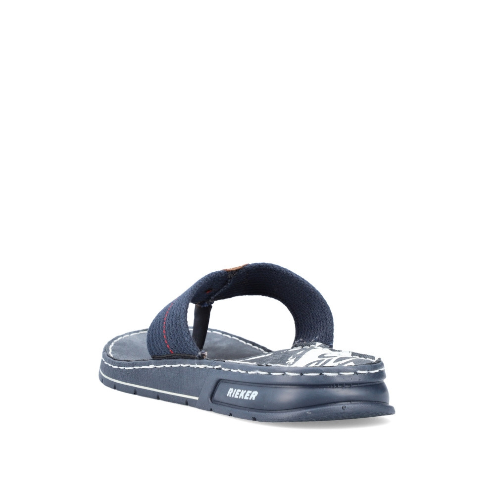 detail Pánské žabky RIEKER RIE-10202349-S3 modrá