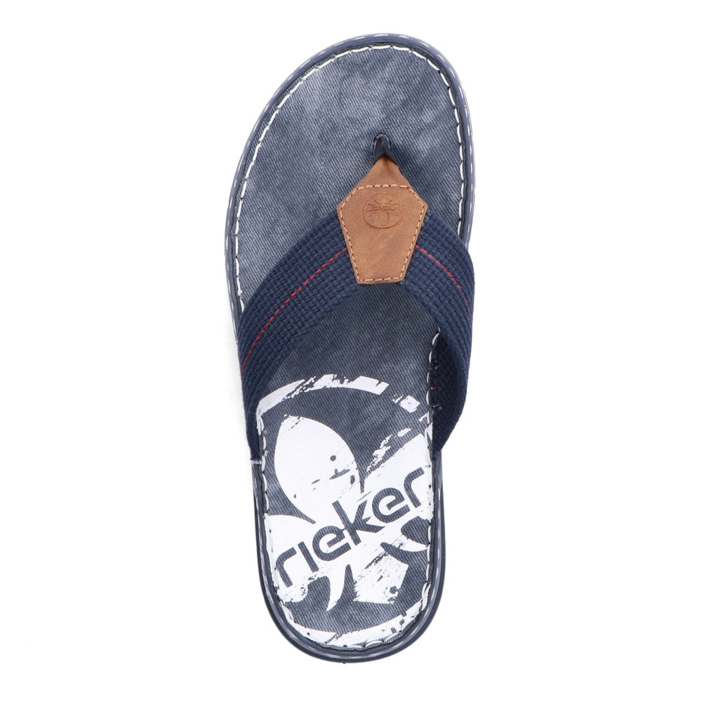 detail Pánské žabky RIEKER RIE-10202349-S3 modrá