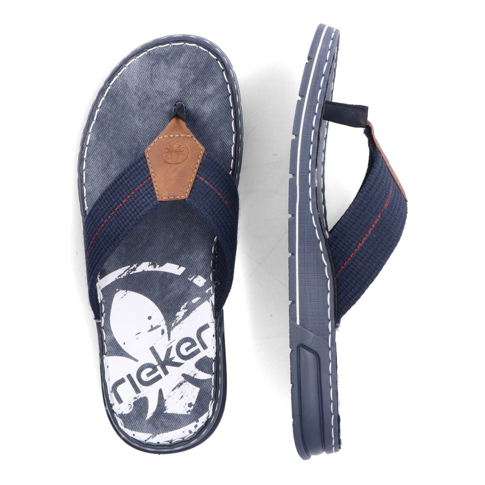 detail Pánské žabky RIEKER RIE-10202349-S3 modrá