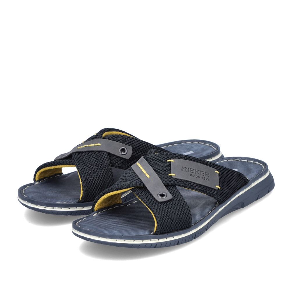 detail Pánské nazouváky RIEKER RIE-10202351-S3 modrá