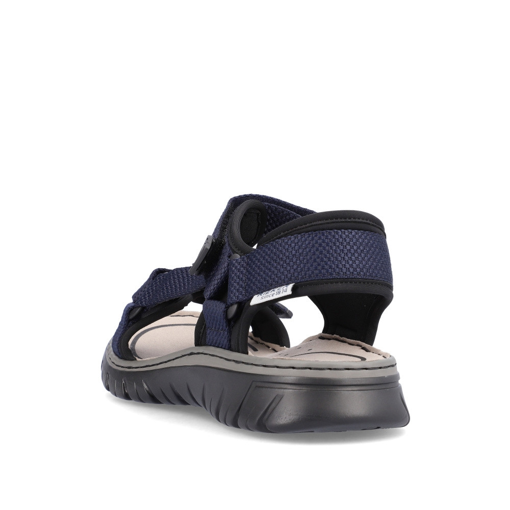 detail Pánské sandály RIEKER 26772-14 modrá S3