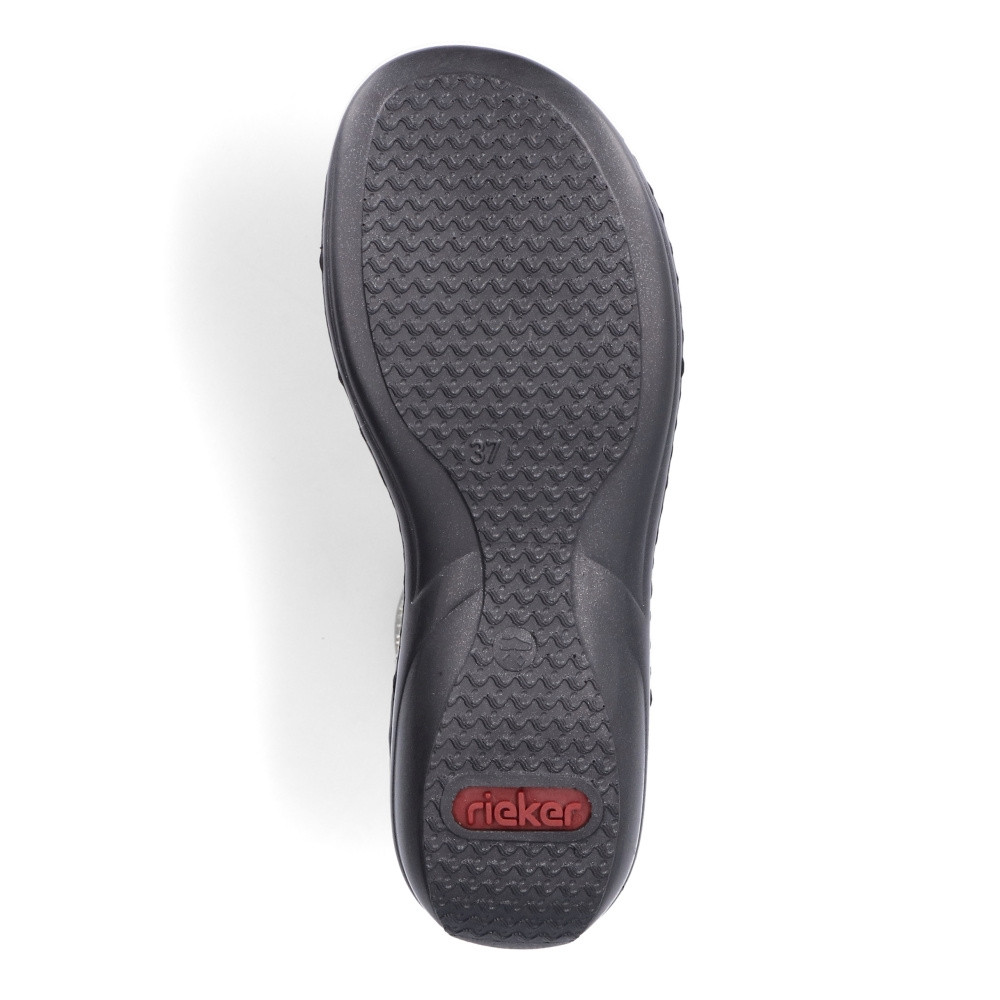 detail Dámské sandály RIEKER 60869-00 černá S3
