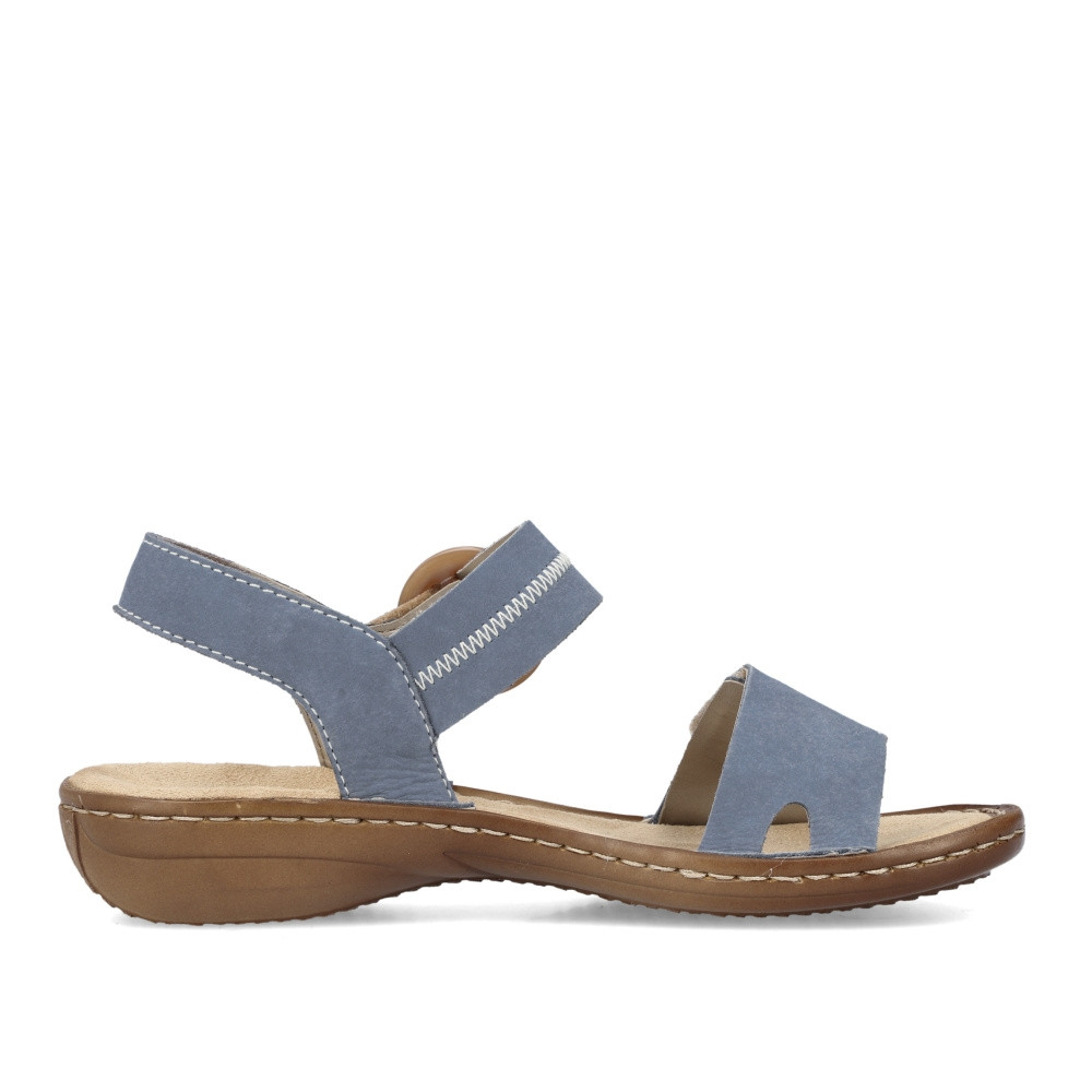 detail Dámské sandály RIEKER RIE-10202385-S3 modrá
