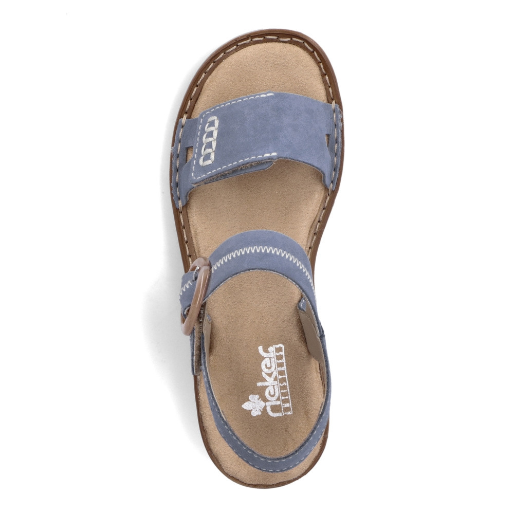 detail Dámské sandály RIEKER RIE-10202385-S3 modrá