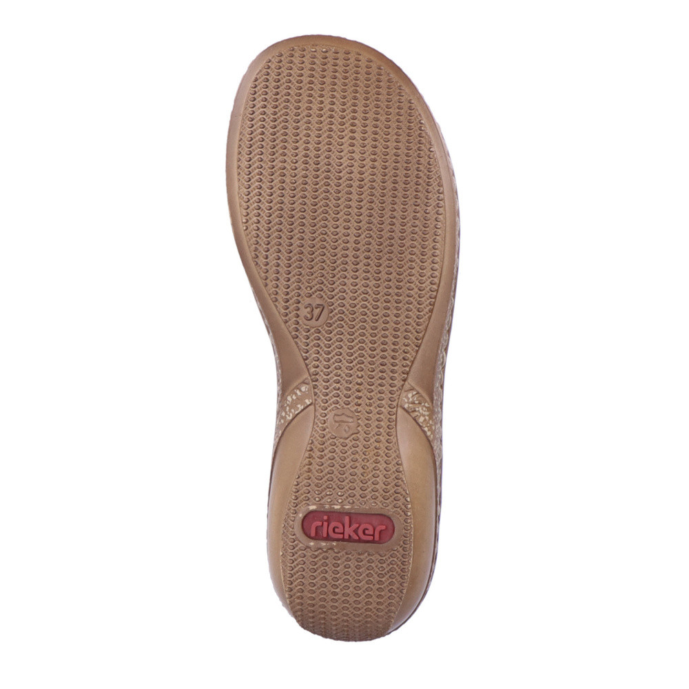 detail Dámské sandály RIEKER 628G9-16 modrá S6