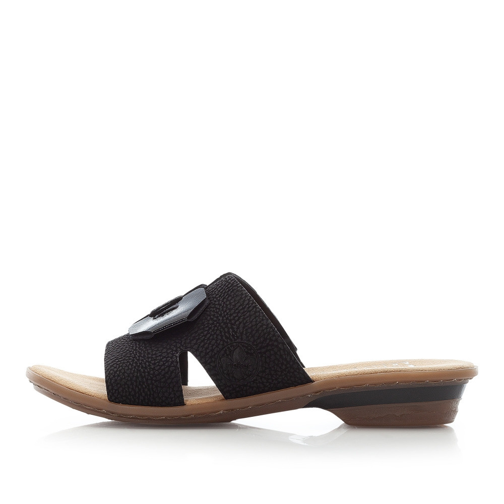 detail Dámské nazouváky RIEKER RIE-10202409-S3 černá