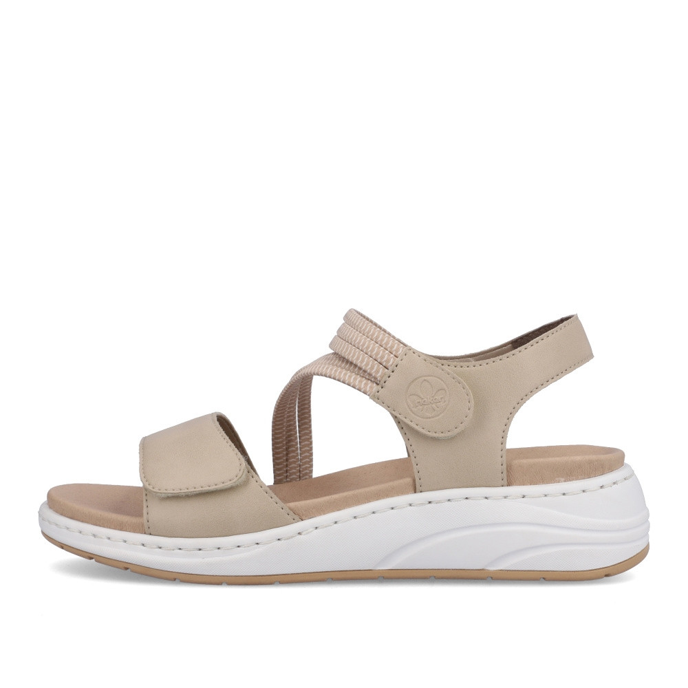 detail Dámské sandály RIEKER RIE-10202415-S3 béžová