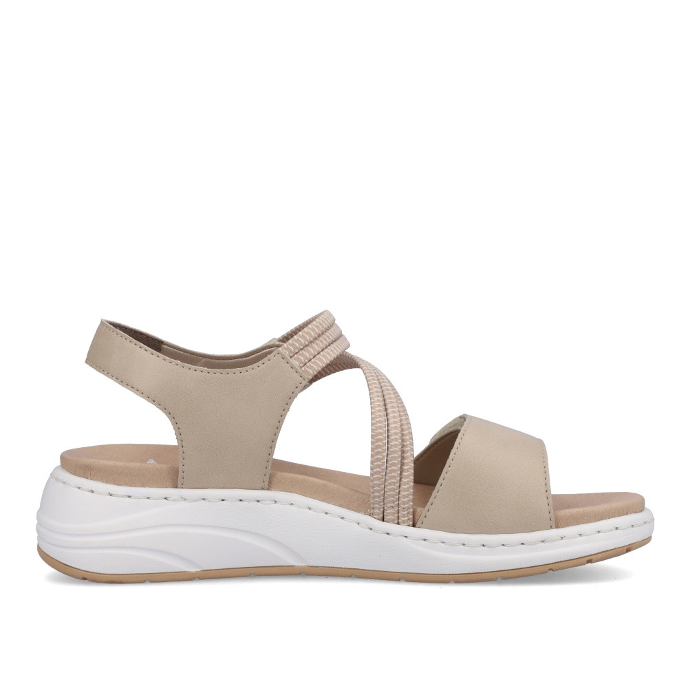 detail Dámské sandály RIEKER RIE-10202415-S3 béžová