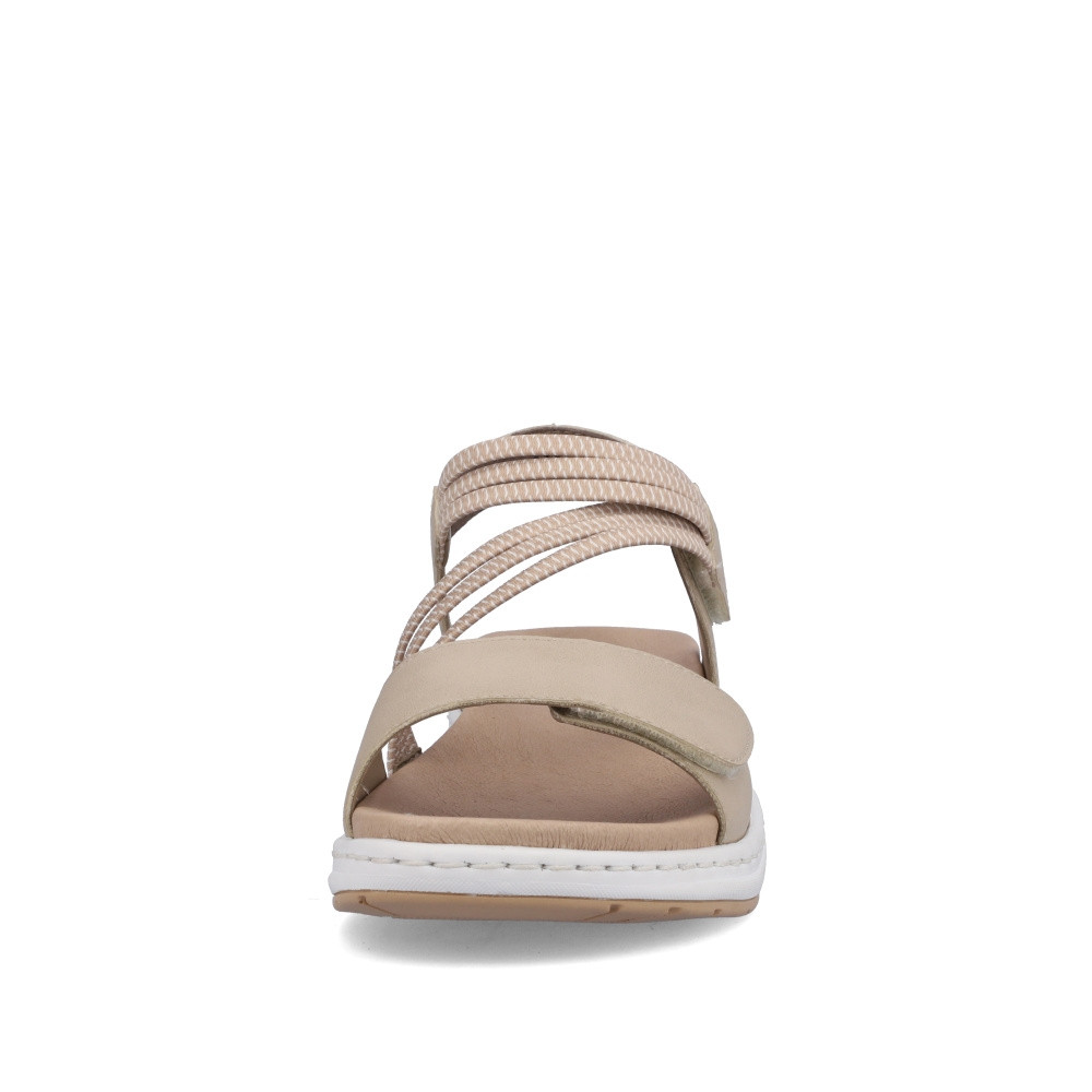 detail Dámské sandály RIEKER RIE-10202415-S3 béžová