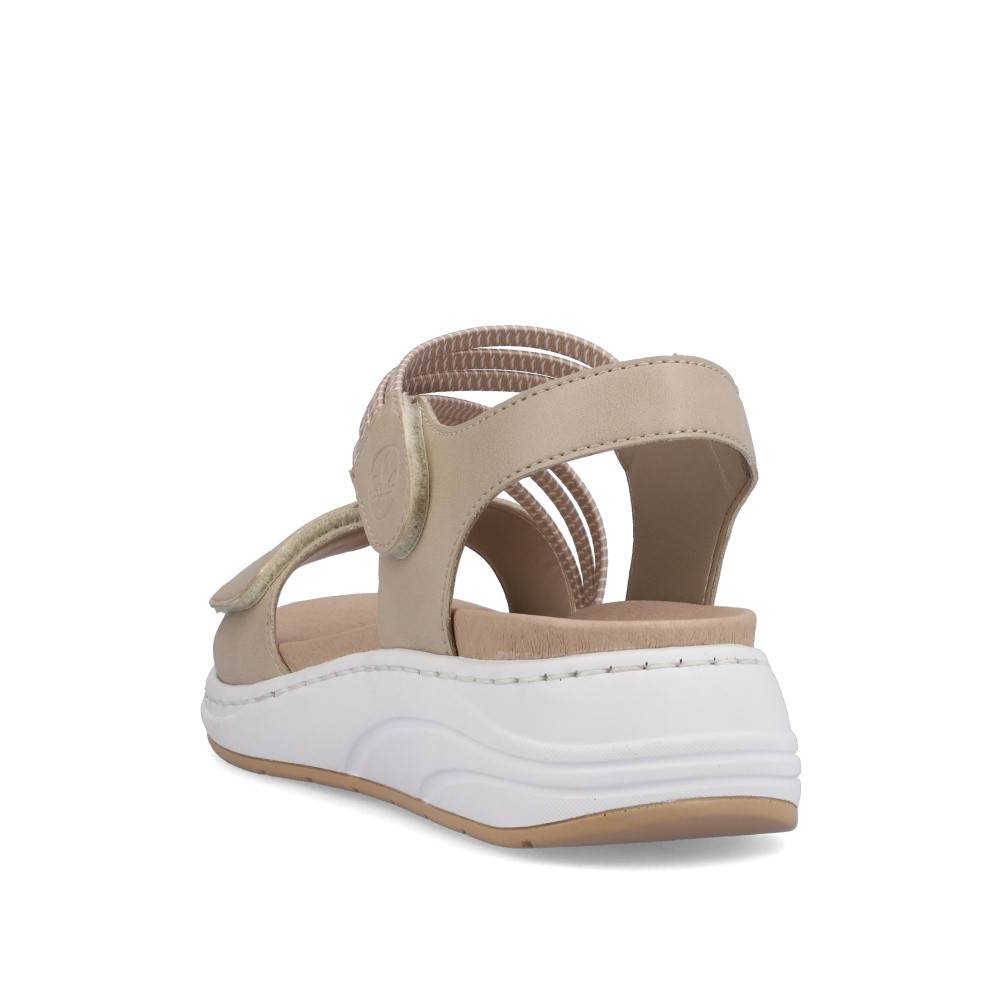 detail Dámské sandály RIEKER RIE-10202415-S3 béžová