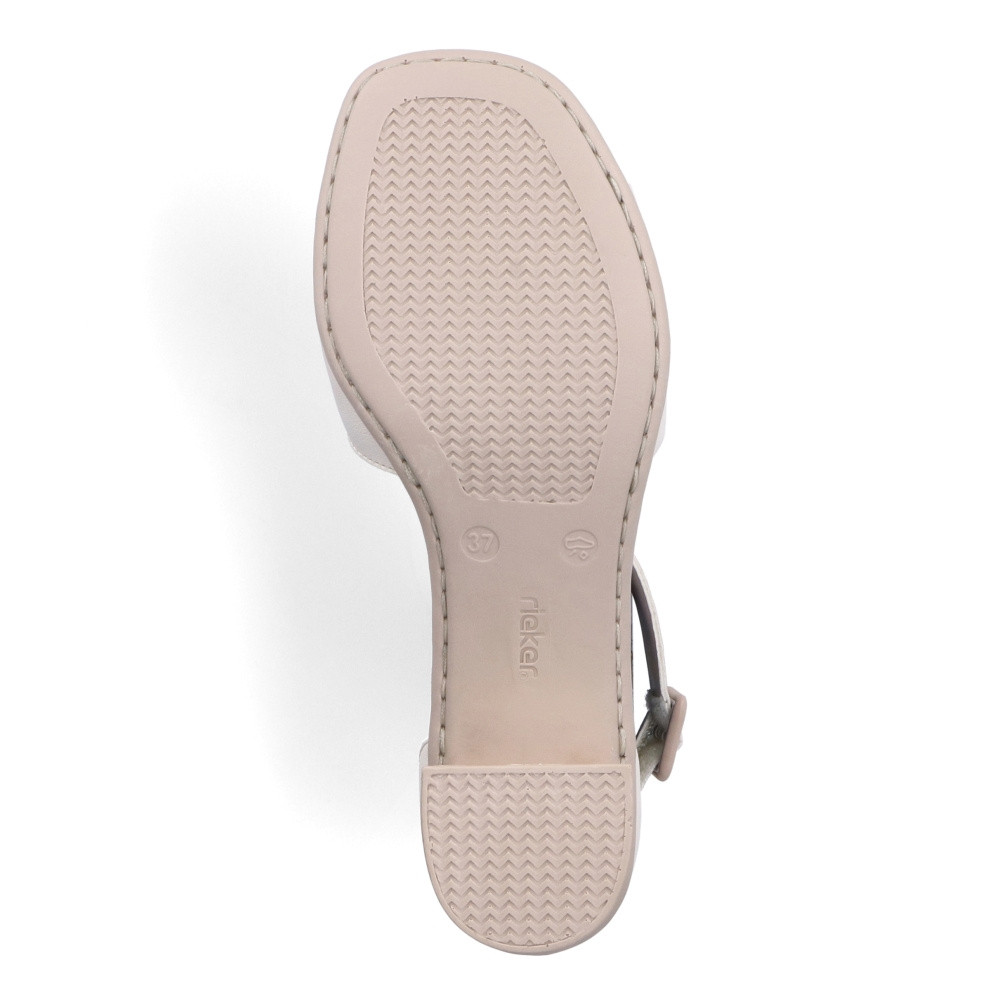 detail Dámské sandály RIEKER 64750-60 béžová S3