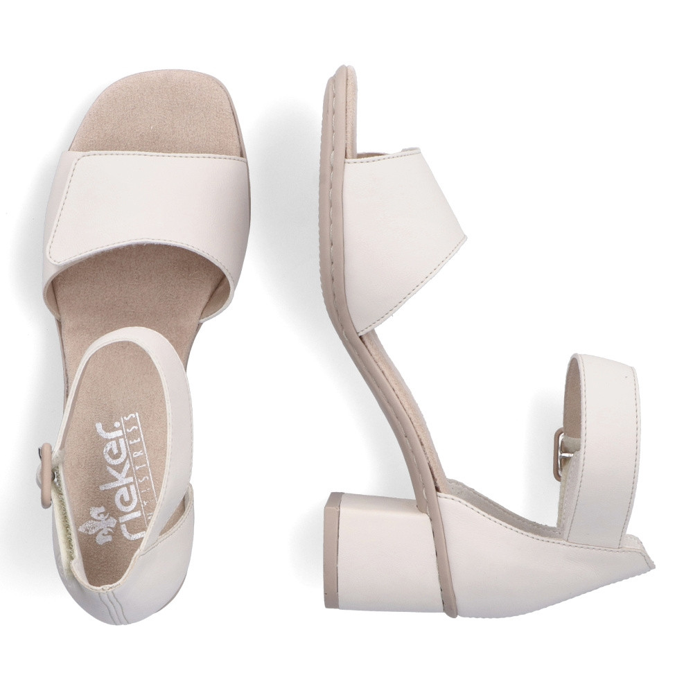 detail Dámské sandály RIEKER 64750-60 béžová S3